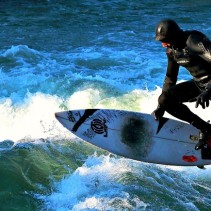 Surfing in Portugal